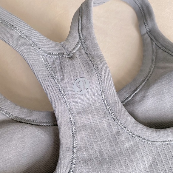 Lululemon | Ebb To Street Crop Tank Rhino Grey - Picture 6 of 6